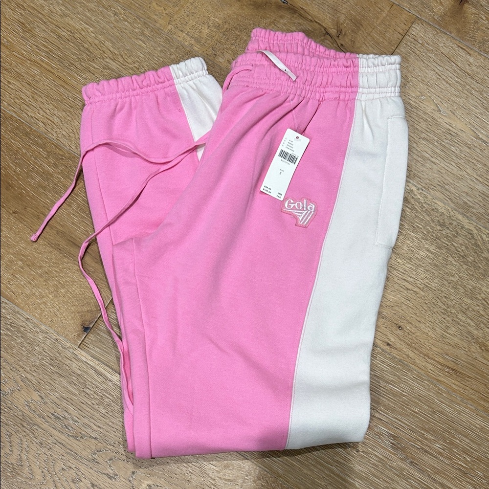 Gola Anthropologie Pink and White Women's Joggers